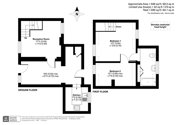 Lot: 32 - MID-TERRACED PROPERTY FOR REFURBISHMENT - 